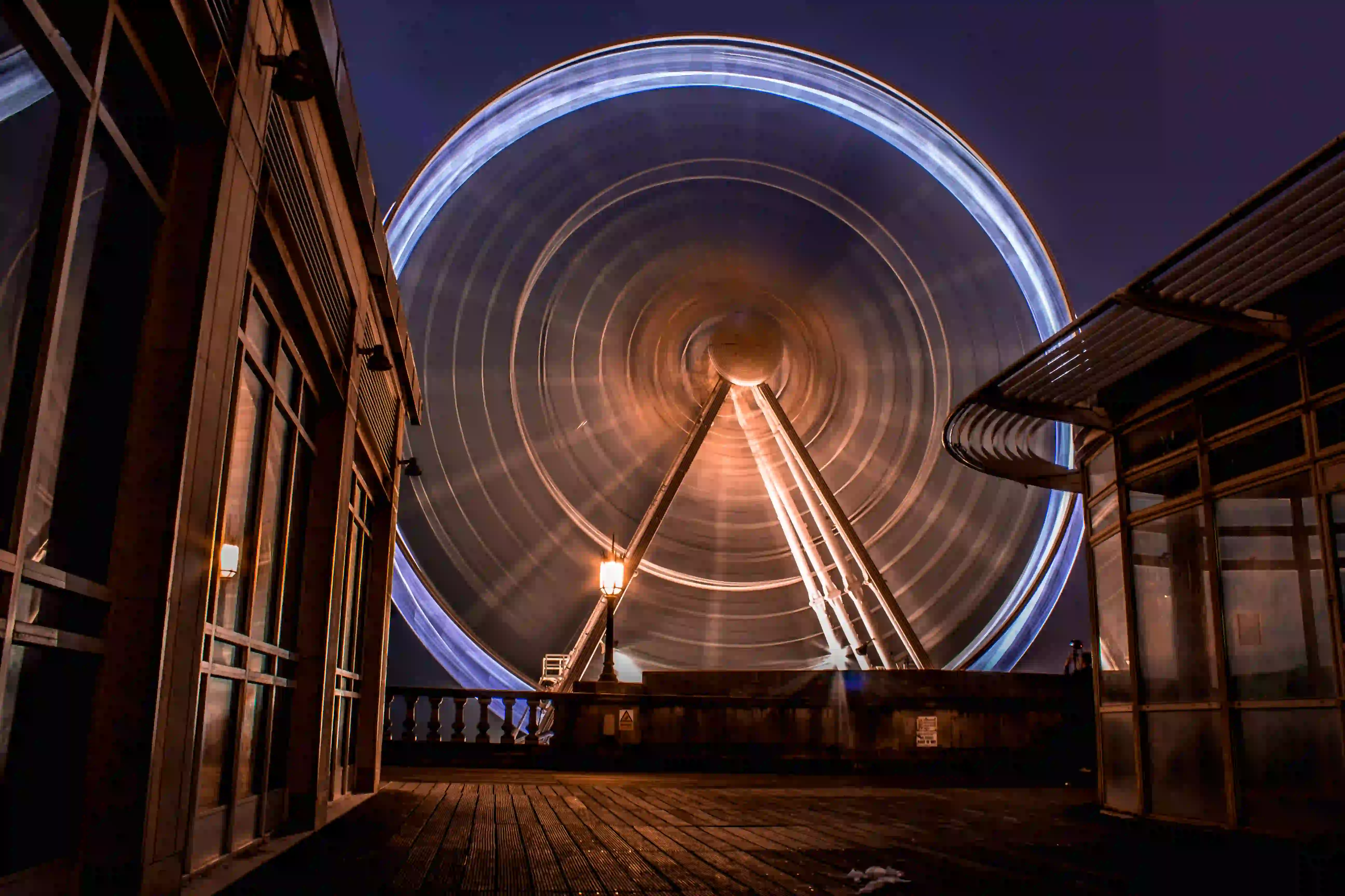 Brighton Wheel long exposure